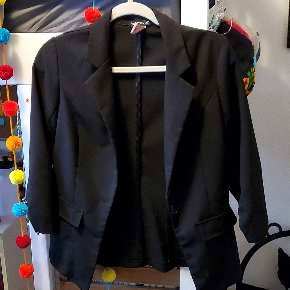 US Medium Black Blazer